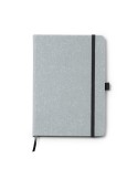 Carnet A5 en cuir recyclé gravé laser, cadeau client | Korum