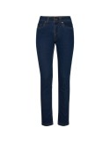 Jean femme brodé logo, denim coupe régulière | Brock Woman
