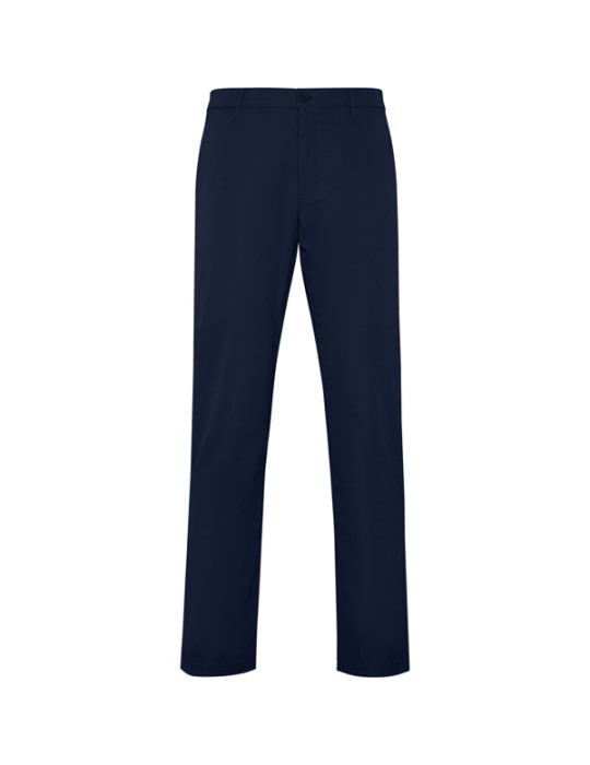 Pantalon chino brodé logo, coutures renforcées | Beverly