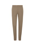 Pantalon chino femme, passants ceinture brodés | Beverly Woman