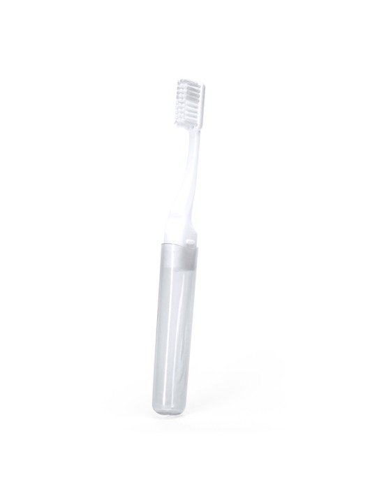 Brosse à dents de voyage goodies, capuche translucide | Pole