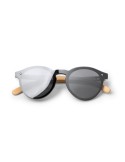 Lunettes de soleil bambou verres miroir, goodies | Colton