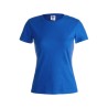T-Shirt Femme Couleur Éco-responsable WCS150 "Keya" Matières : coton Taille textile : XL Couleurs : vert personnalisation rapide