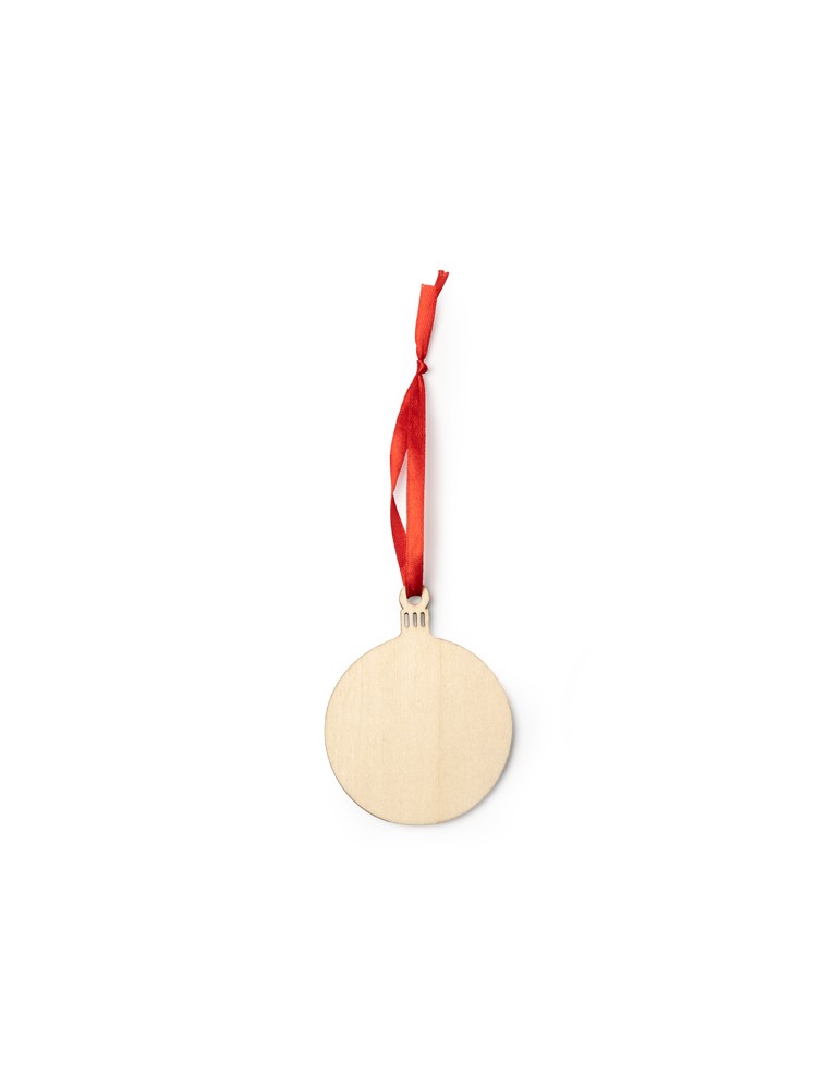 Ornement de Noël publicitaire en bois, goodies | Jingle
