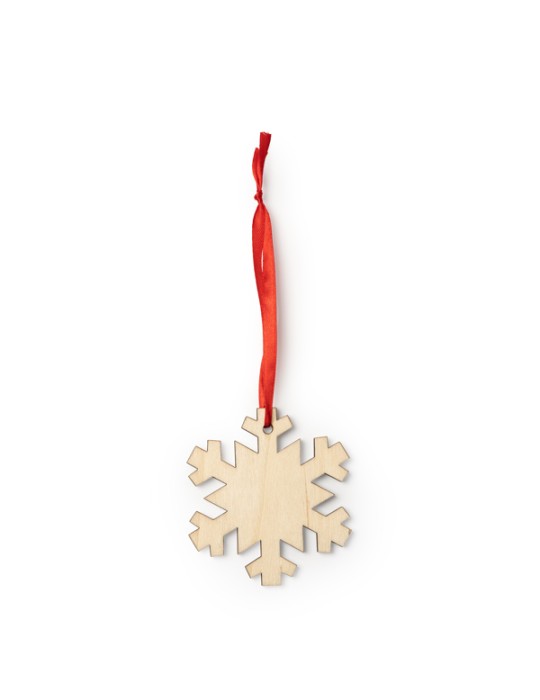 Ornement de Noël publicitaire en bois, goodies | Jingle