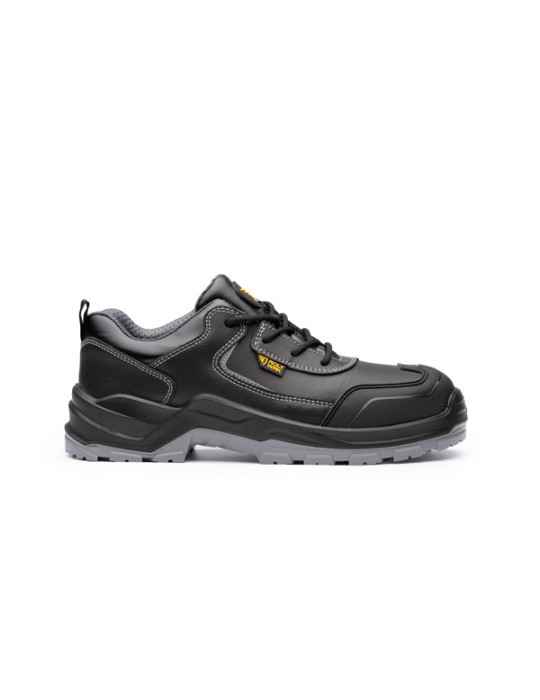 Chaussure de sécurité cuir croûte, logo entreprise | Brax