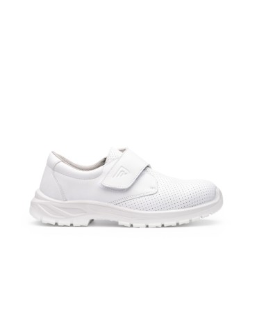 Chaussure de travail blanche en microfibre, cadeau client | Opal