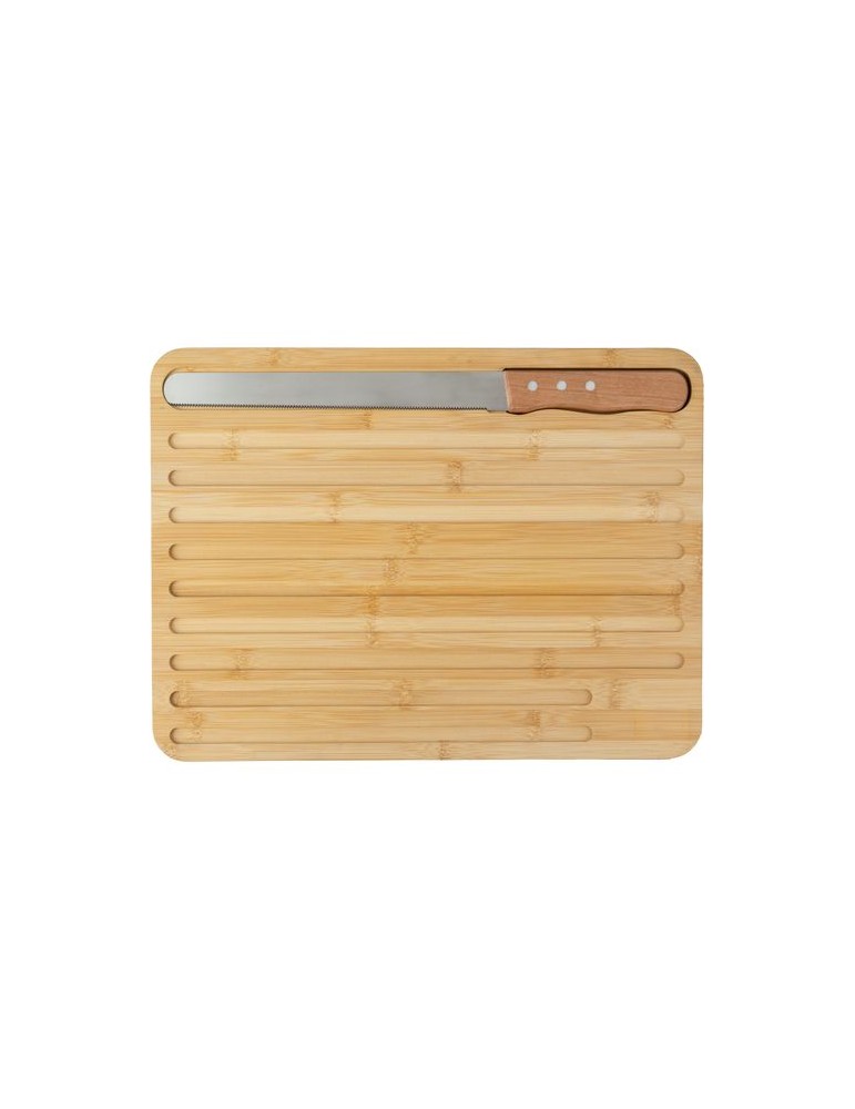 Planche à Pain en Bambou - Cadeau Pratique Personnalisée pas cher