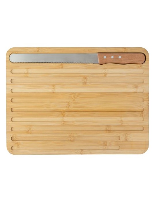 Planche à Pain en Bambou - Cadeau Pratique Personnalisée pas cher