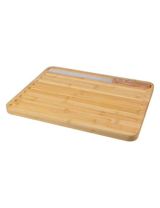 Planche à Pain en Bambou - Cadeau Pratique Personnalisée pas cher