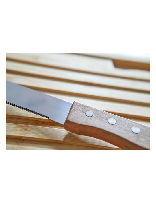 Planche à Pain en Bambou - Cadeau Pratique Personnalisée pas cher