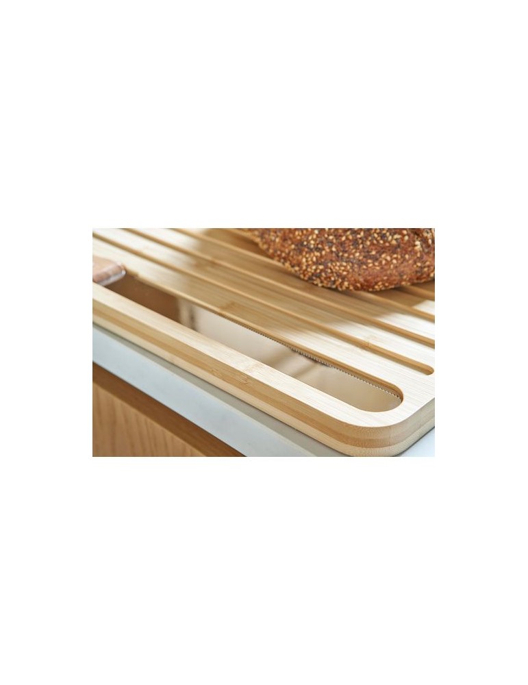 Planche à Pain en Bambou - Cadeau Pratique Personnalisée pas cher
