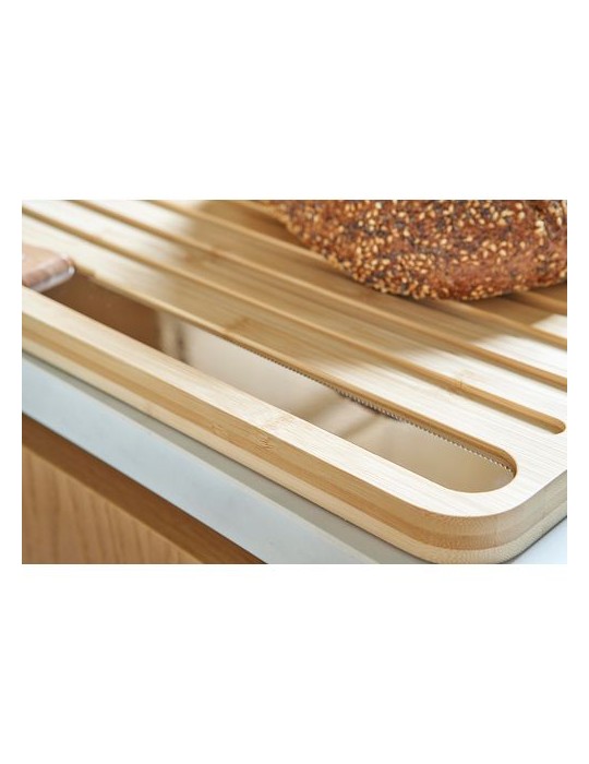 Planche à Pain en Bambou - Cadeau Pratique Personnalisée pas cher