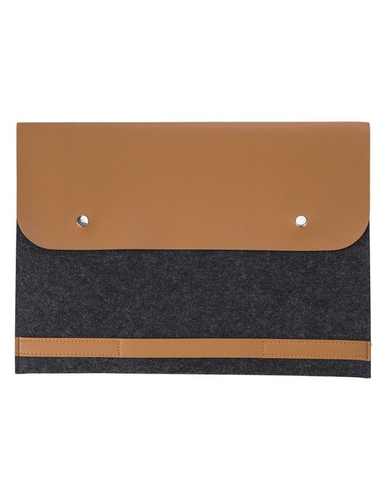 Pochette en feutre rPET élégante et  personnalisée pas cher