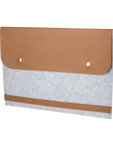 Pochette en feutre rPET élégante et  personnalisée pas cher 2