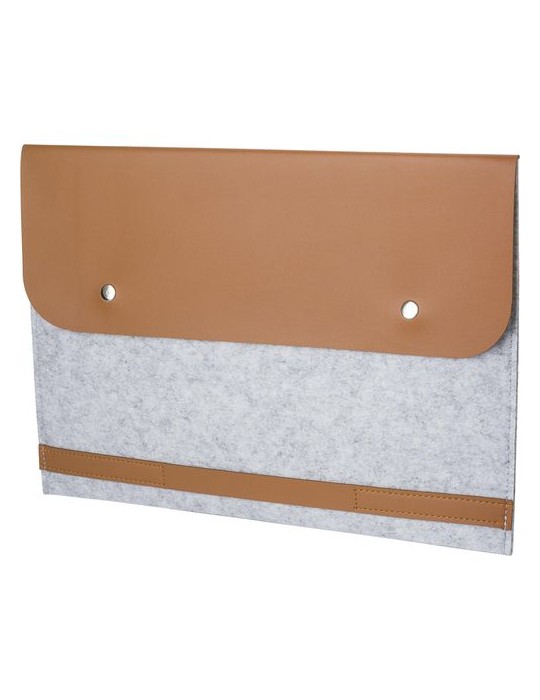 Pochette en feutre rPET élégante et  personnalisée pas cher