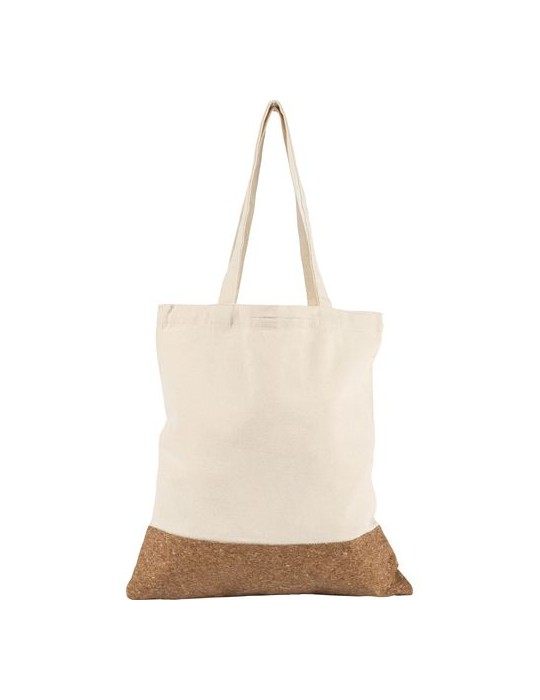 Sac Shopping en Coton et Liège Personnalisé - Dalia