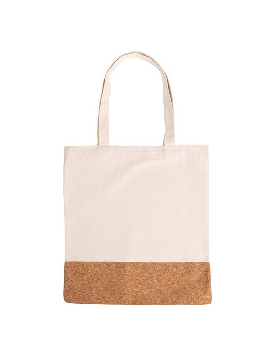 Sac Shopping en Coton et Liège Personnalisé - Dalia