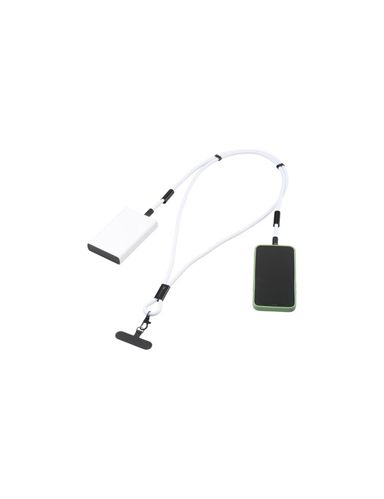 Lanyard 2-in-1 GRS RPET Load & Sync USB Cable