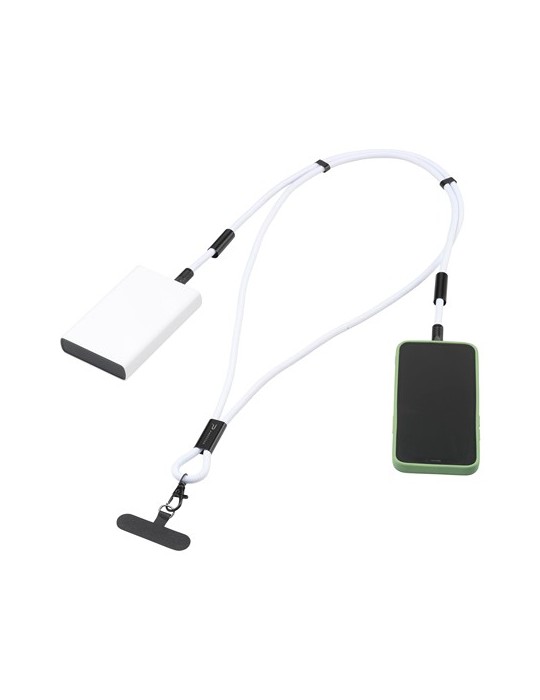Lanyard 2-in-1 GRS RPET Load & Sync USB Cable