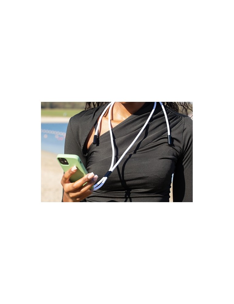 Lanyard 2-in-1 GRS RPET Load & Sync USB Cable