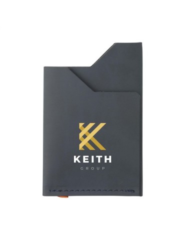 Recycled Leather Cardholder porte-cartes
