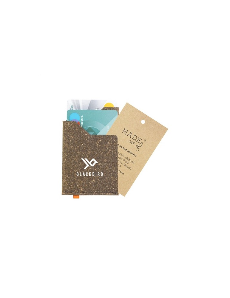 Recycled Leather Cardholder porte-cartes