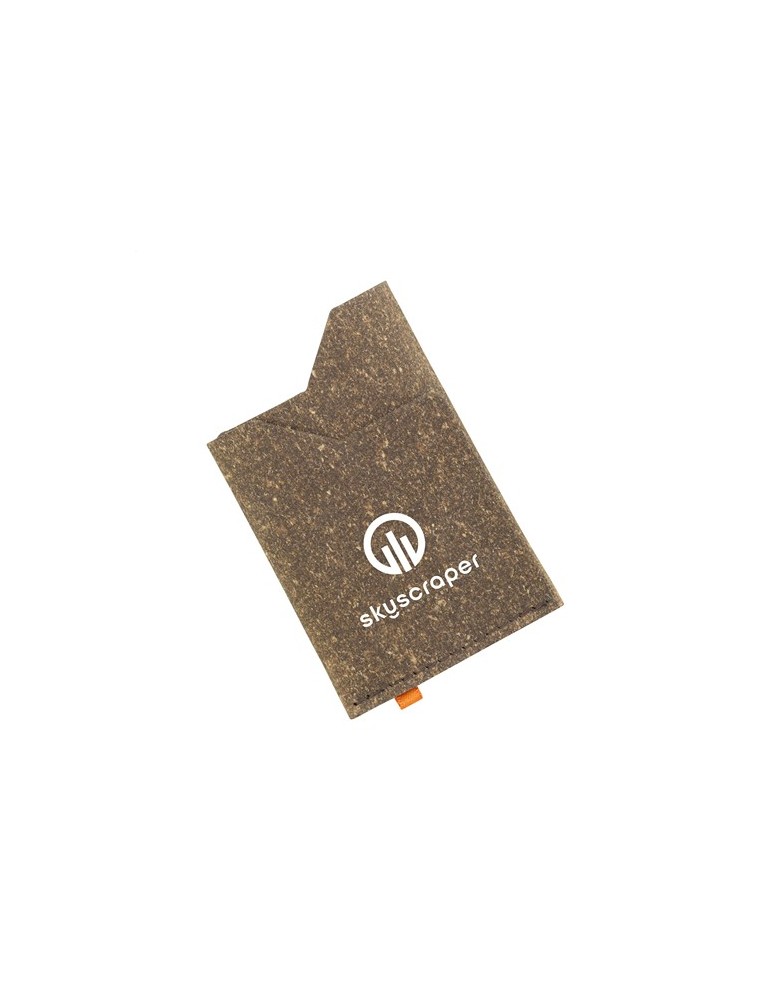Recycled Leather Cardholder porte-cartes