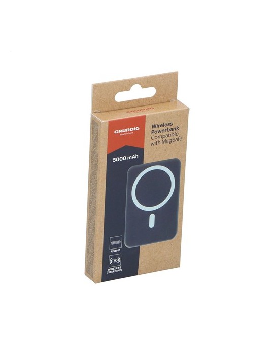 Grundig Wireless Magnetic Powerbank Mini 5000mAh