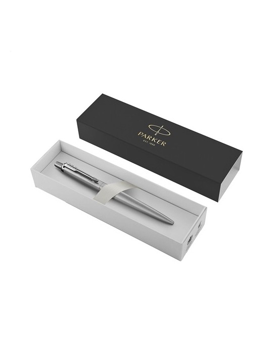 Parker Jotter XL Grey Monochrome Stylo à bille _ bleu