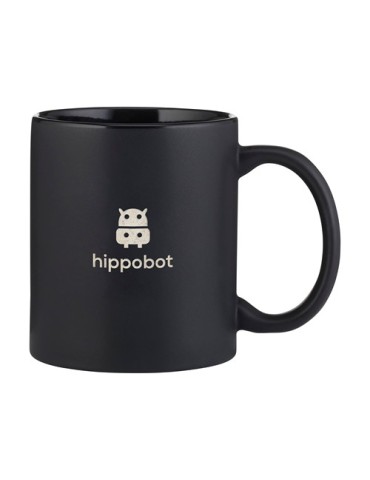 Kitty Mug Matt Black 350 ml