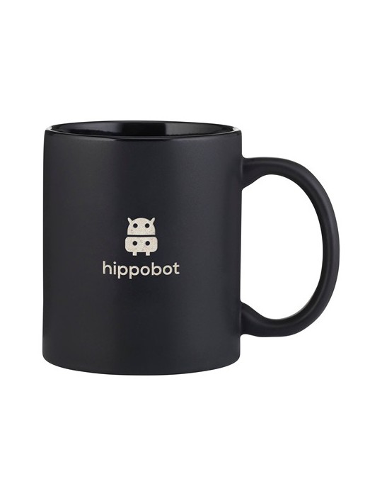 Kitty Mug Matt Black 350 ml