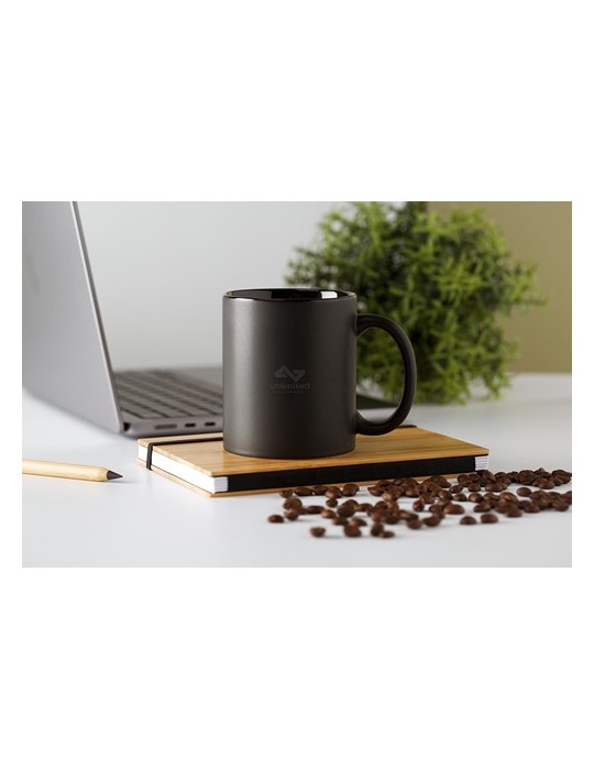 Kitty Mug Matt Black 350 ml