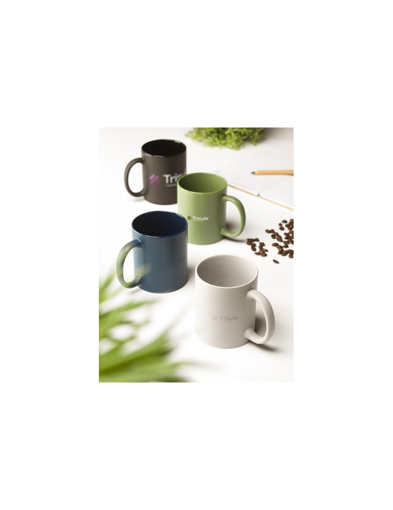 Kitty Mug Matt Black 350 ml