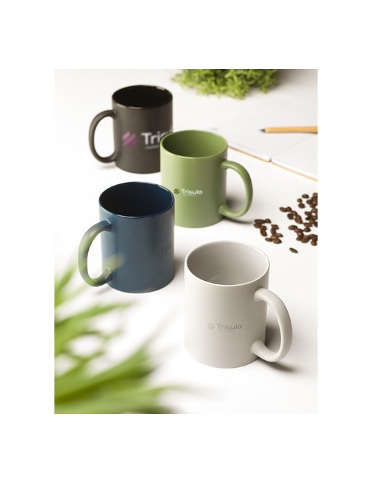 Kitty Mug Matt Black 350 ml