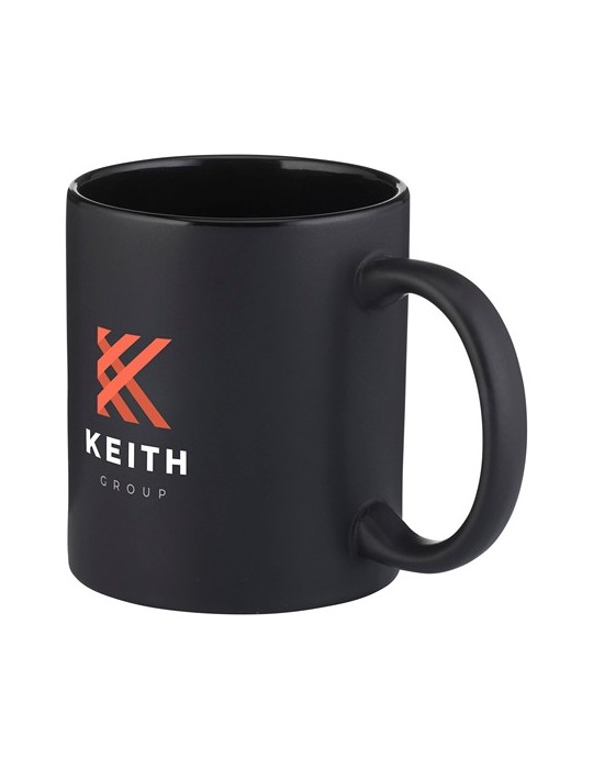 Kitty Mug Matt Black 350 ml
