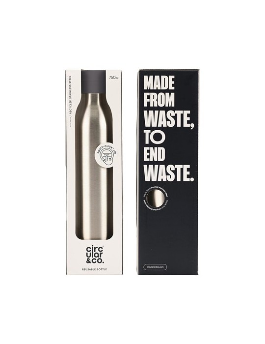 Circular&Co Recycled Stainless Steel Bottle 750 ml