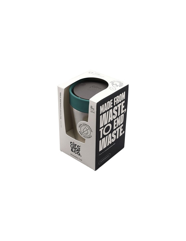 Circular&Co Recycled Stainless Steel Coffee Cup 227 ml