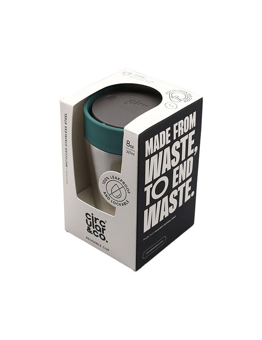 Circular&Co Recycled Stainless Steel Coffee Cup 227 ml