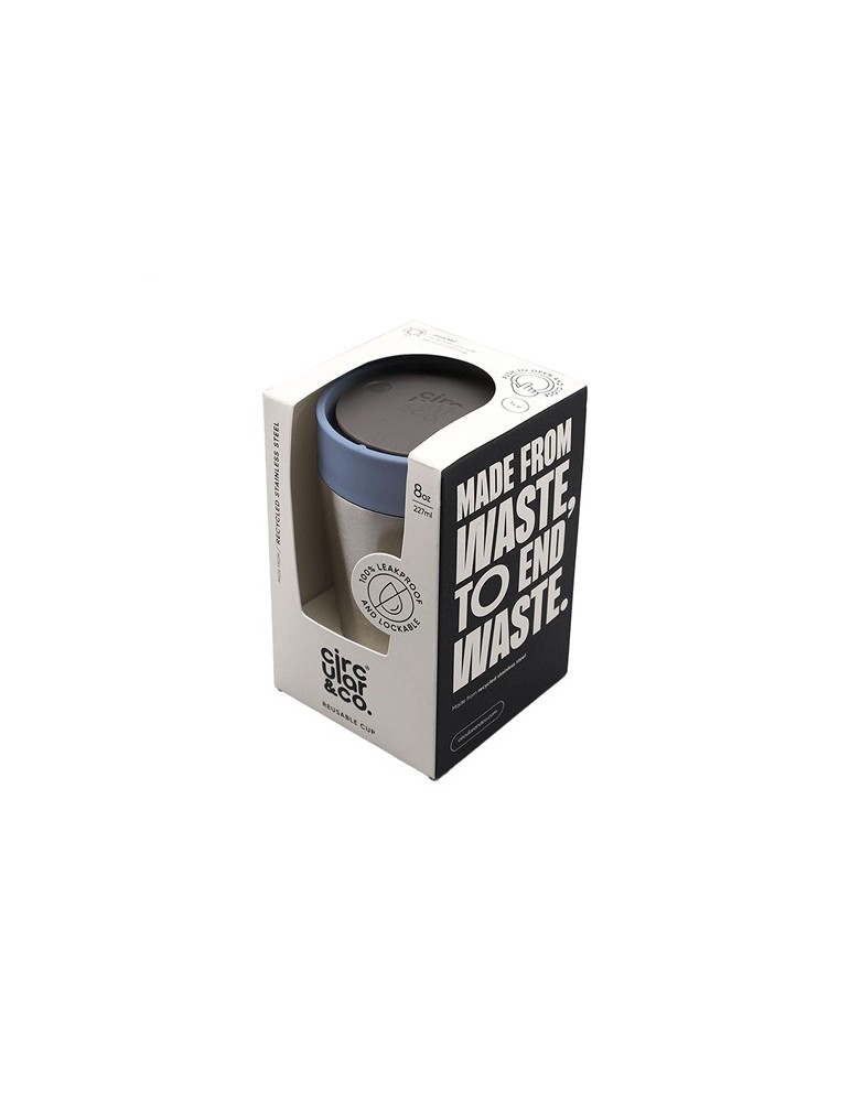 Circular&Co Recycled Stainless Steel Coffee Cup 227 ml