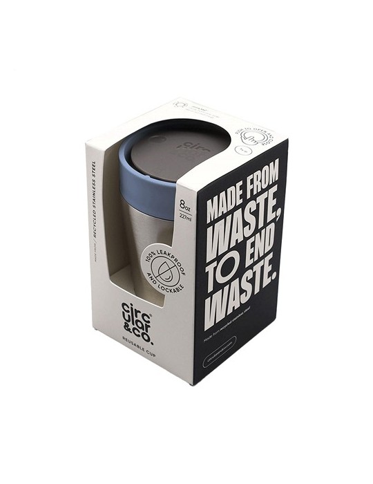Circular&Co Recycled Stainless Steel Coffee Cup 227 ml