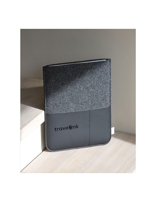 Recyc Felt&Apple Imitation Leather LaptopSleeve 16p