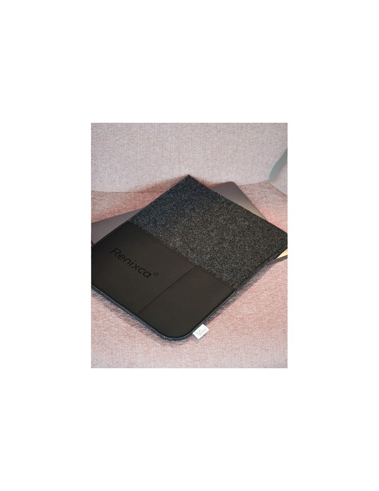 Recyc Felt&Apple Imitation Leather LaptopSleeve 16p
