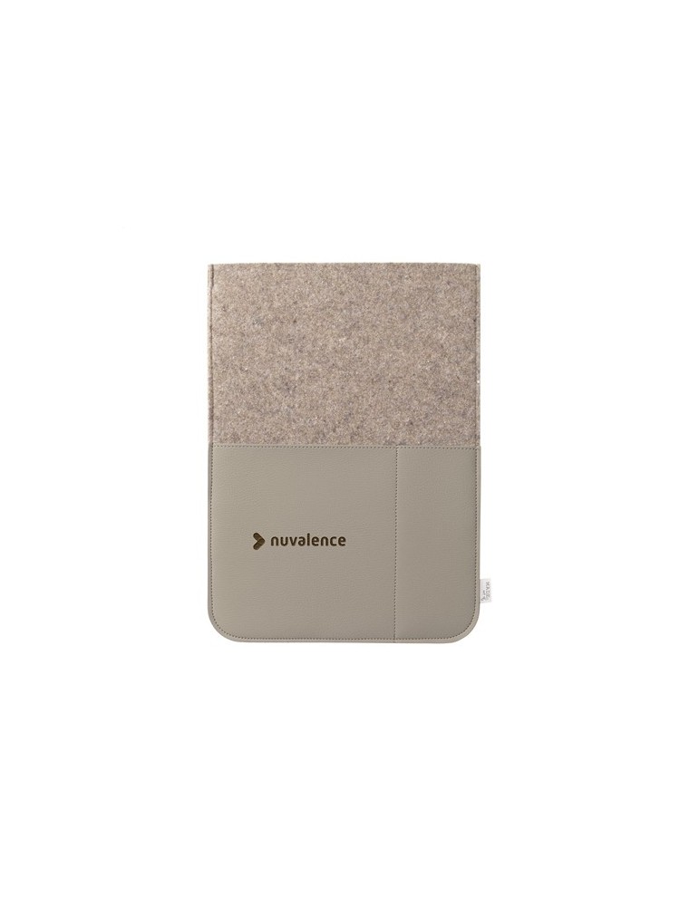 Recyc Felt&Apple Imitation Leather LaptopSleeve 16p