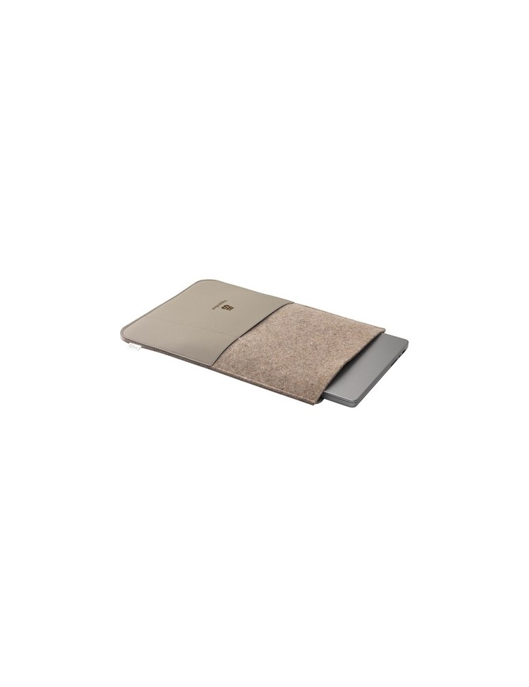 Recyc Felt&Apple Imitation Leather LaptopSleeve 16p