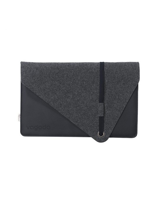 Recycled Felt&Apple ImitationLeather Sleeve 15/16p