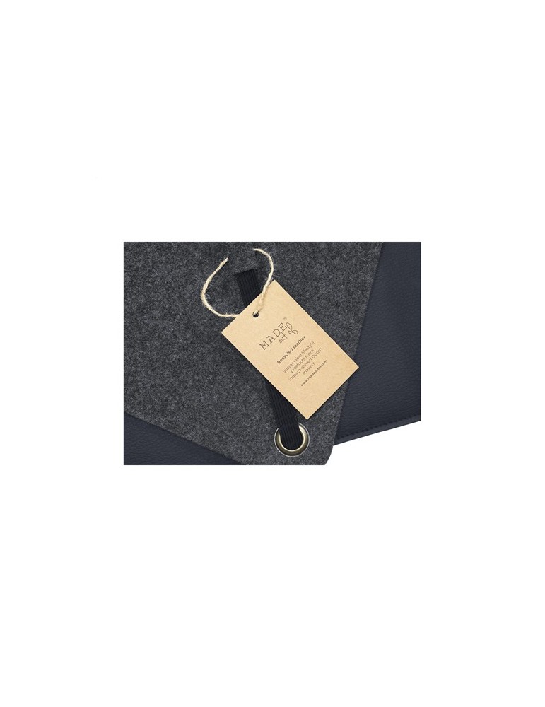 Recycled Felt&Apple ImitationLeather Sleeve 15/16p