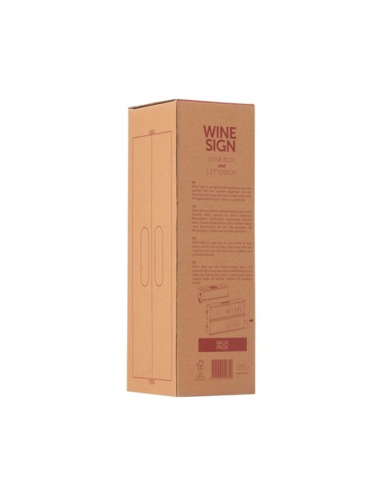 Rackpack Wine Sign