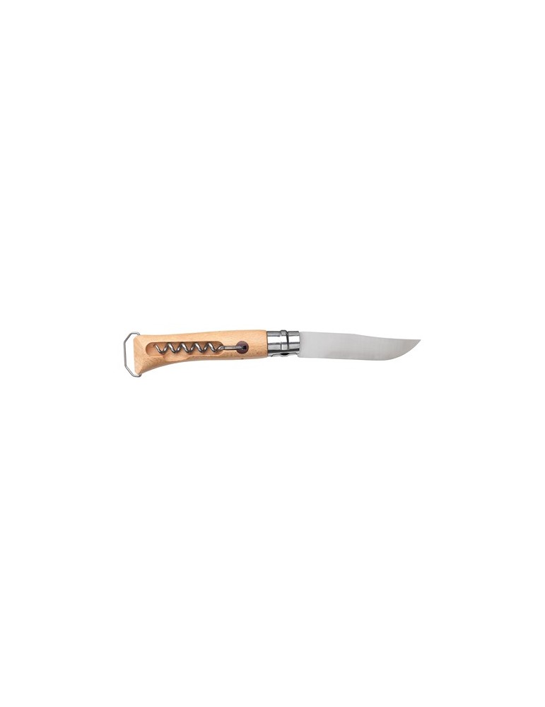Opinel No 10 Tire-Bouchon Décapsuleur en fourreau