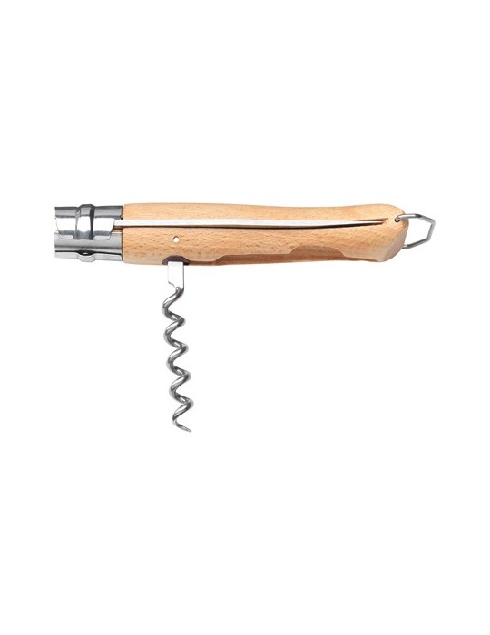 Opinel No 10 Tire-Bouchon Décapsuleur en fourreau